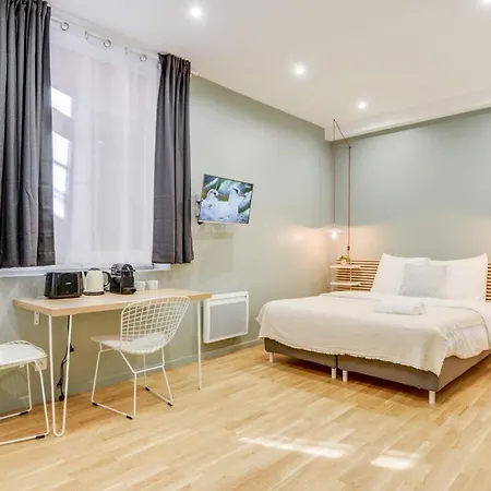 Апартаменты Hypercentre - Gares - Superbe Studio Cozy