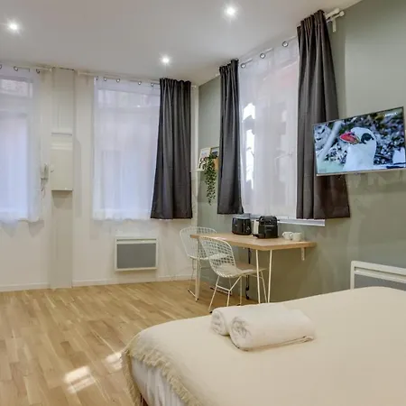 Hypercentre - Gares - Superbe Studio Cozy Лилль